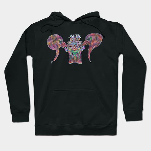 Snake love Hoodie by sonigque